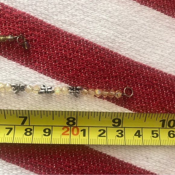 Cute Bracelet & Anklet Bundle. Dragonfly set that is great together or apart - Picture 4 of 13